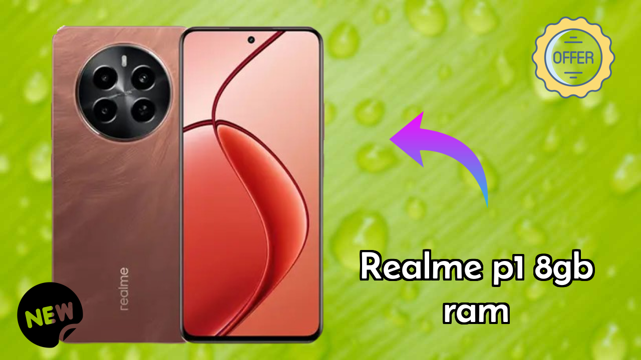 Realme P1 8GB RAM at ₹14,999 - Complete Specifications List
