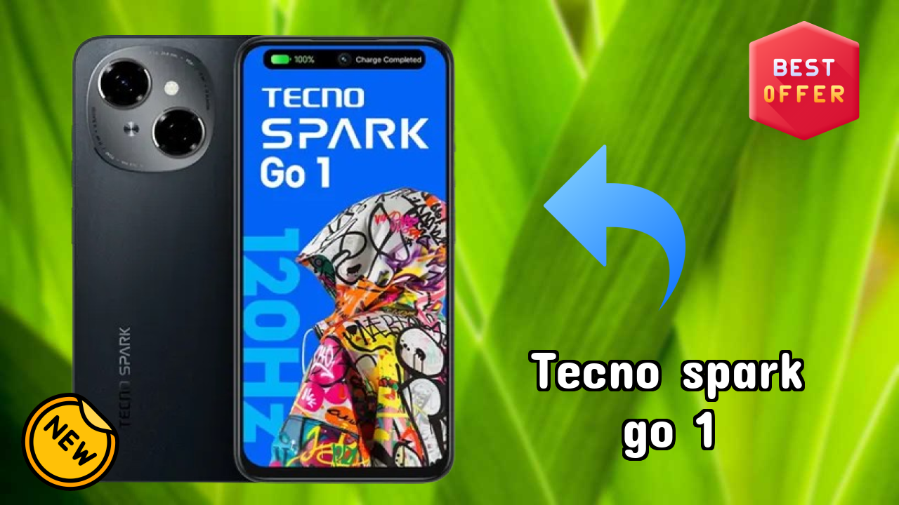 Tecno Spark Go 1 Display Size: 6.67 Inches (16.94 Cm) Screen Review