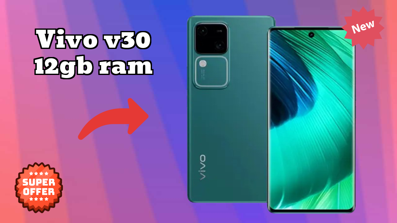 Vivo V30 12GB RAM Display Size: 6.78 Inches (17.22 Cm) Screen Review